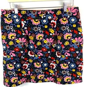 Boden Floral Print Women's Skirt size 12